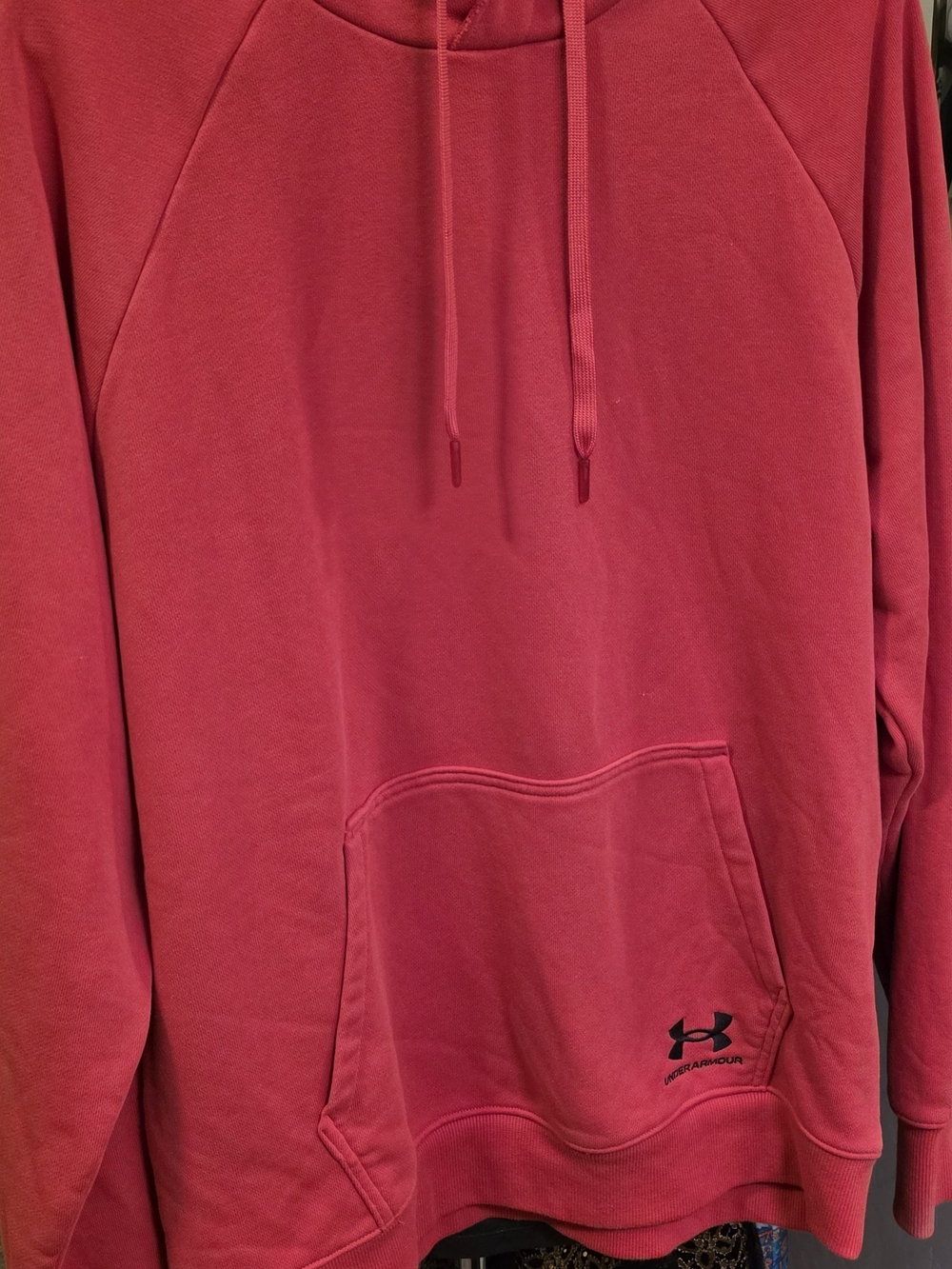 Under Armour Men's Red Pullover Hoodie